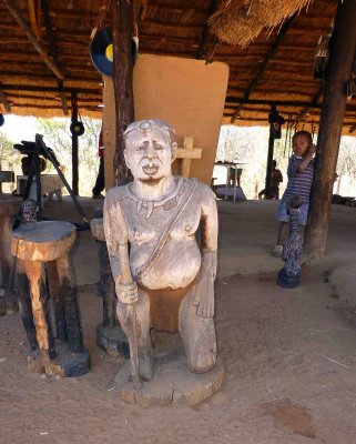 Entrance to Mpisi Boma