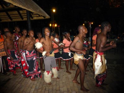 Tipfuxeni Youth Project Entertaining at Dinner