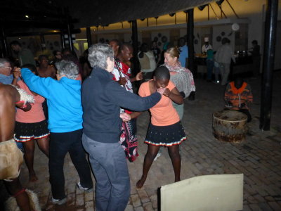 Dancing with Tipfuxeni Youth