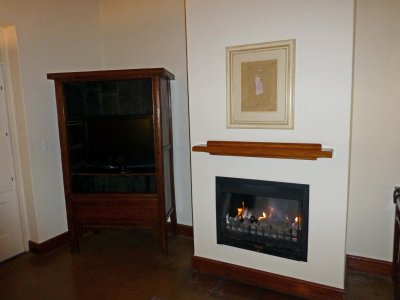 Loved the Fireplace in the Room