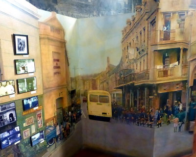 Mural of District 6 Street Before 1966