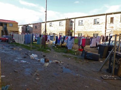 Hostels Buiilt in 1969 for Male Migrant Workers are Now Family Housing in Langa