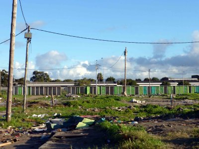 Porta-potties for Langa Shantytown