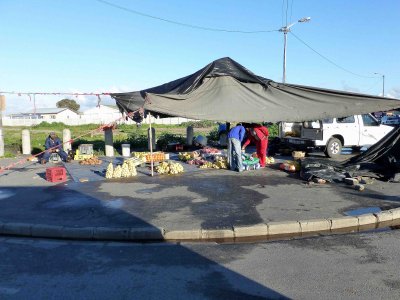 Vegetable Stand in Langa Township