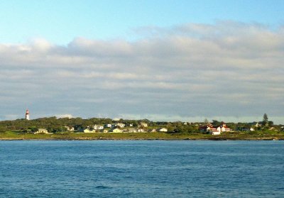 Approaching Robben Island