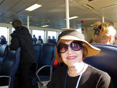 On the Ferry Back from Robben Island