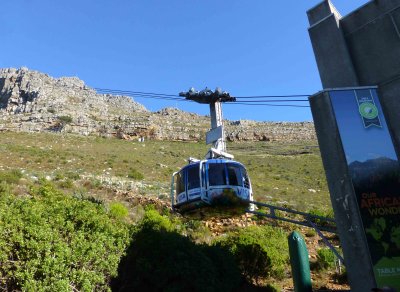Waiting for the Table Mountain Aerial Cableway