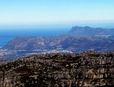 Cape Point in the Distance from Tabletop Mountain