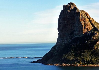 The Sentinel overlooks Seal Island in South Africa