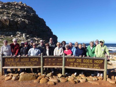 'Best of Africa' Travel Group at the Cape of Good Hope