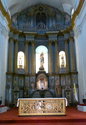 Inside the Church of San Pedro Telmo, Buenos Aires