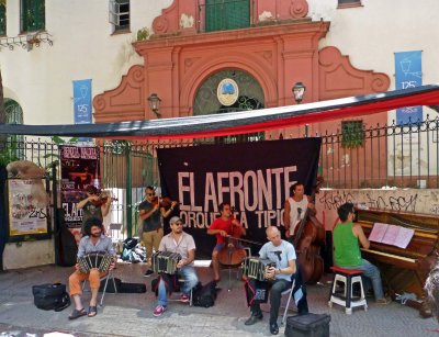 Street Musicians in the San Telmo District of Buenos Aires
