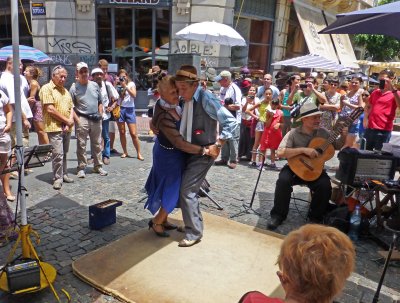 Tango in the San Telmo District of Buenos Aires