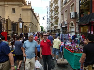 Shopping at the San Telmo Sunday Market