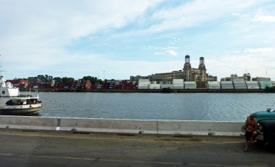 Passing the Port of Buenos Aires