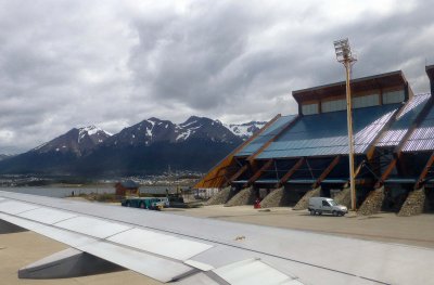 Arrival at Ushuaia International Airport