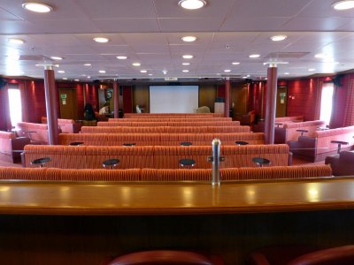 Theater for 132 Passengers on the Silver Explorer