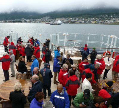 Sail Away Party from Ushuaia, Argentina