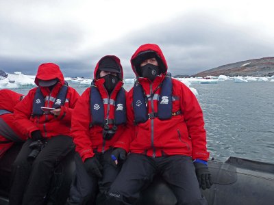 Zodiac Cruise in Hope Bay, Antarctica