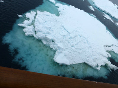 Good View of Iceberg from Our Balcony