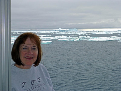On the Balcony Crossing the Antarctic Sound
