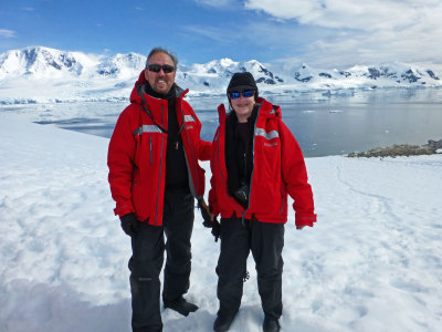 Standing on the Antarctic Mainland