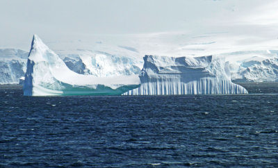 Watching Icebergs from Our Stateroom