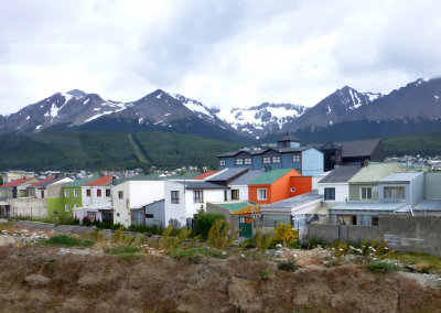 Housing in Ushuaia, Argentina