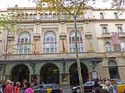 Liceu Opera House Opened in 1847 in Barcelona