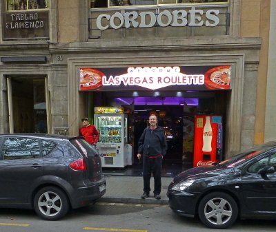 Bill Found a Casino on Las Ramblas in Barcelona