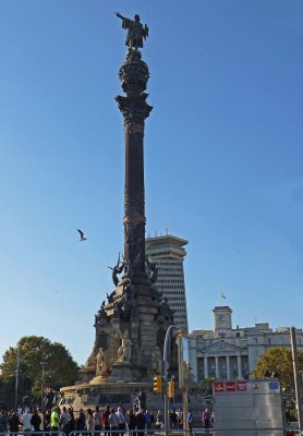 Mirador de Colom (Columbus Monument) in Barcelona