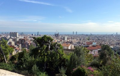 View of Barcelona from Parc Guell