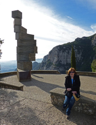 Steps to Heaven Sculpture at  Montserrat