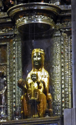 The Black Madonna of Montserrat Supposedly Works Miracles