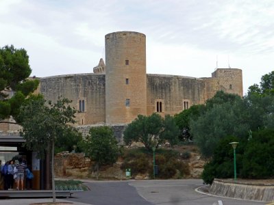Bellver Castle (1309) in Palma de Mallorca, Spain