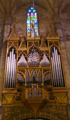 Pipe Organ at Palma Cathedral