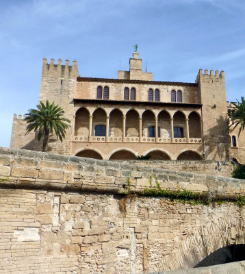 La Almudaina Palace was Originally Built as an Arab Fortress around 1281 AD