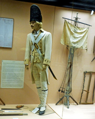 Uniform of 1793 Soldier in Malaga