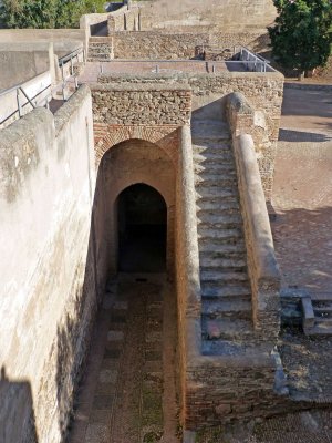 Inside El Castillo de Gibralfaro