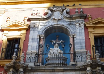 18th Century Bishop's Palace -- Malaga, Spain
