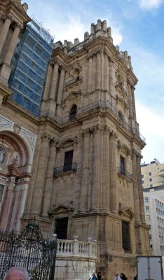 South Tower of Malaga Cathedral was Never Finished