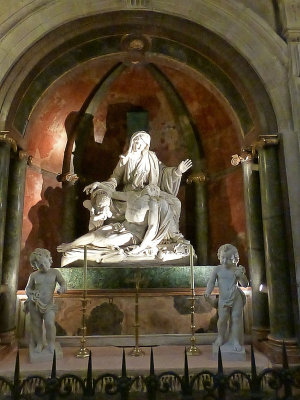 The Pieta in Malaga Cathedral