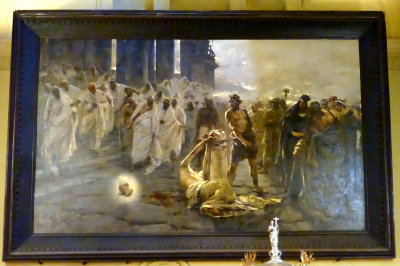 Painting of the Beheading of St. Paul, Malaga Cathedral