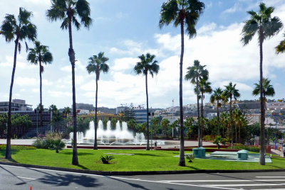 Park in Las Palmas, Canary Islands