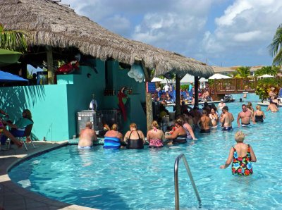 Swim-up Bar at Margaritaville Grand Turk