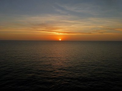 Sunset on the Atlantic Ocean
