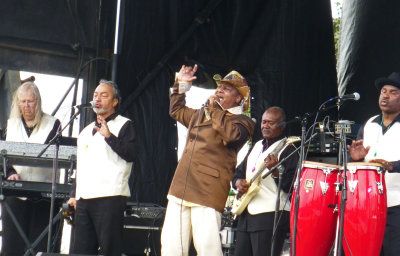 Michael Soulman Baptiste at Lundi Gras Festival