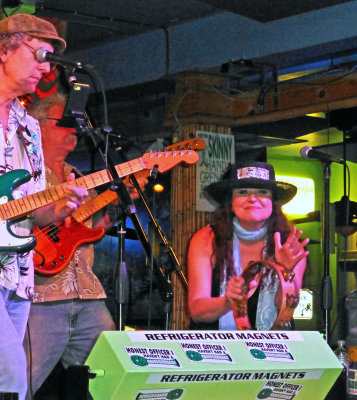 Maggie Onstage at Original Tropical Isle