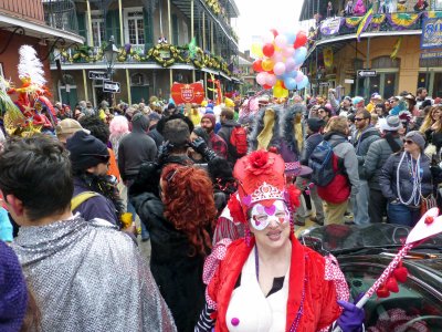 Mardi Gras Party on Royal St