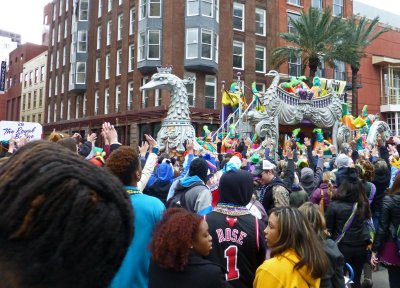 The Krewe of Rex on Canal St
